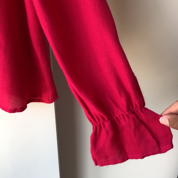 PIPER By Townsen Embroidered Ruffle Top! - Picture 4 of 13